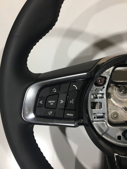 Jaguar XE R Black Leather Steering Wheel, Voice & Cruise Control