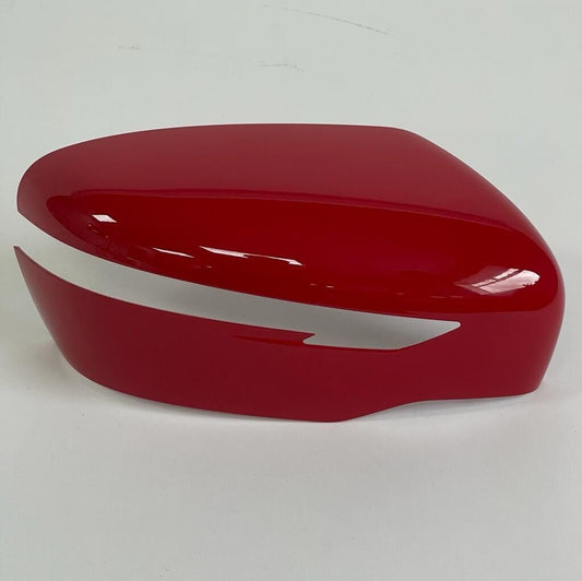 New Genuine Nissan Qashqai Right Hand Off Side Solid Red Door Mirror Cover Cap