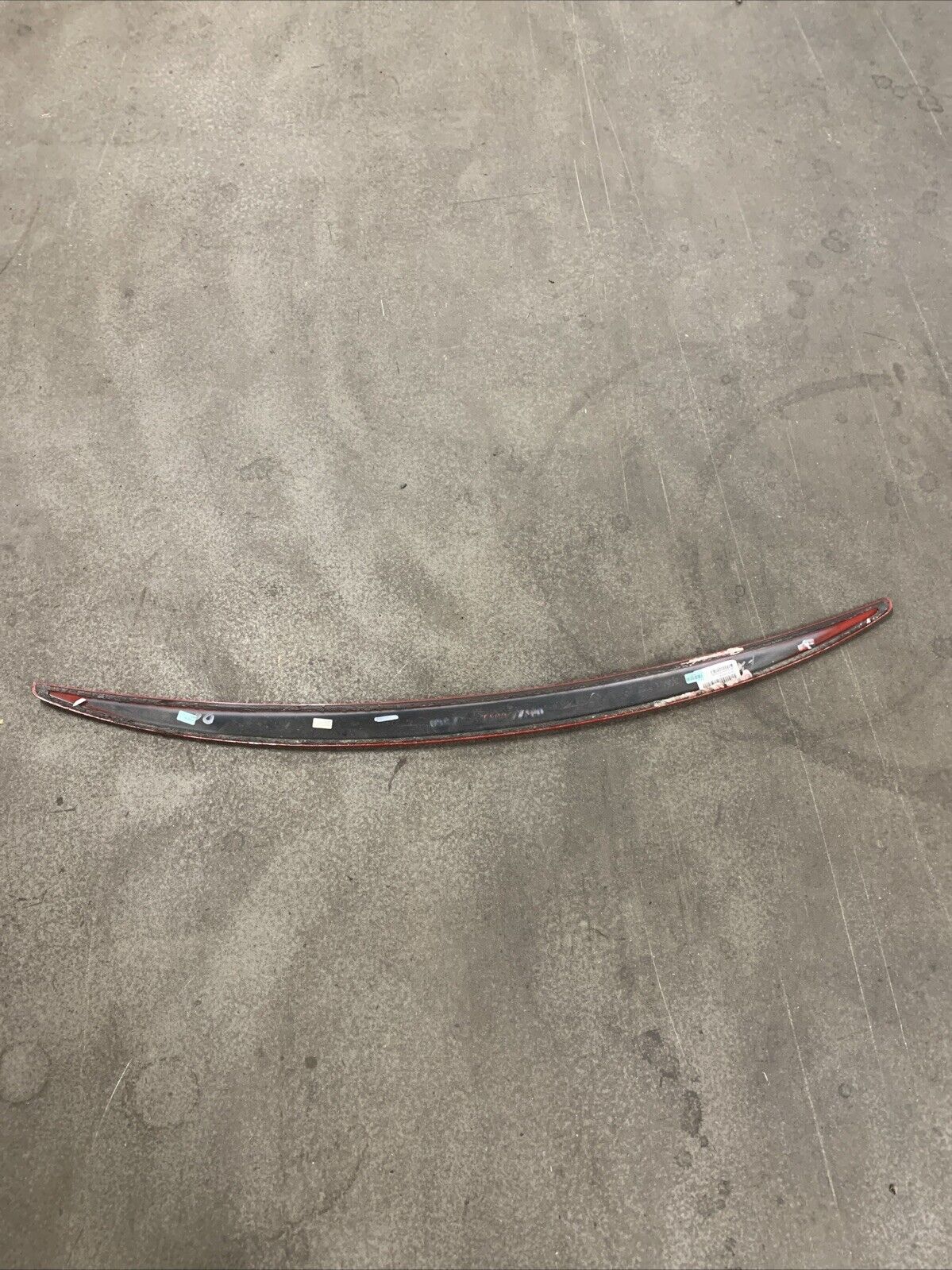 Genuine Jaguar XE Standard Rear Spoiler | Caldera Panjin Red CBP