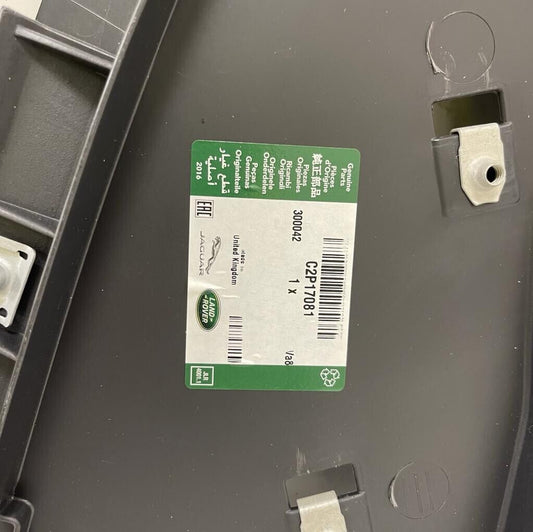 JAGUAR XK X150 FRONT BUMPER UNDER TRAY 2013 C2P17081 6W836E027AE