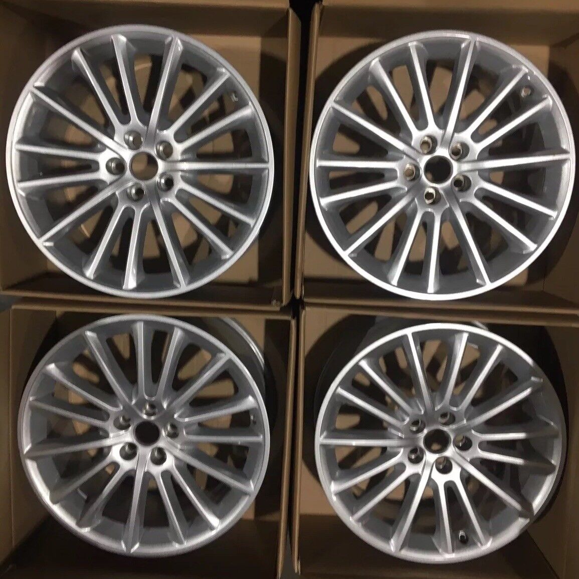Set Of 4 19" XE Radiance Alloys 8.5Jx19 55 Ideal For Winter Tyres