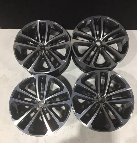 Set Of 4 Jaguar 19" F-pace  Alloys Style 5038 Grey & Diamond cut ideal 4 winter