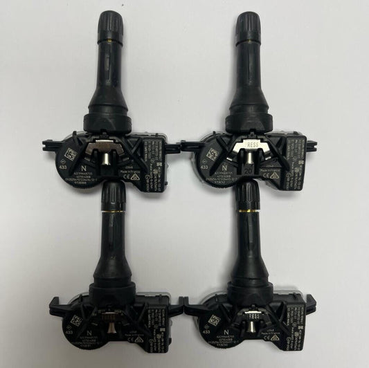 Set Of 4 New Nissan TPMS Valves Tyre Pressure Sensors 407004CB0B