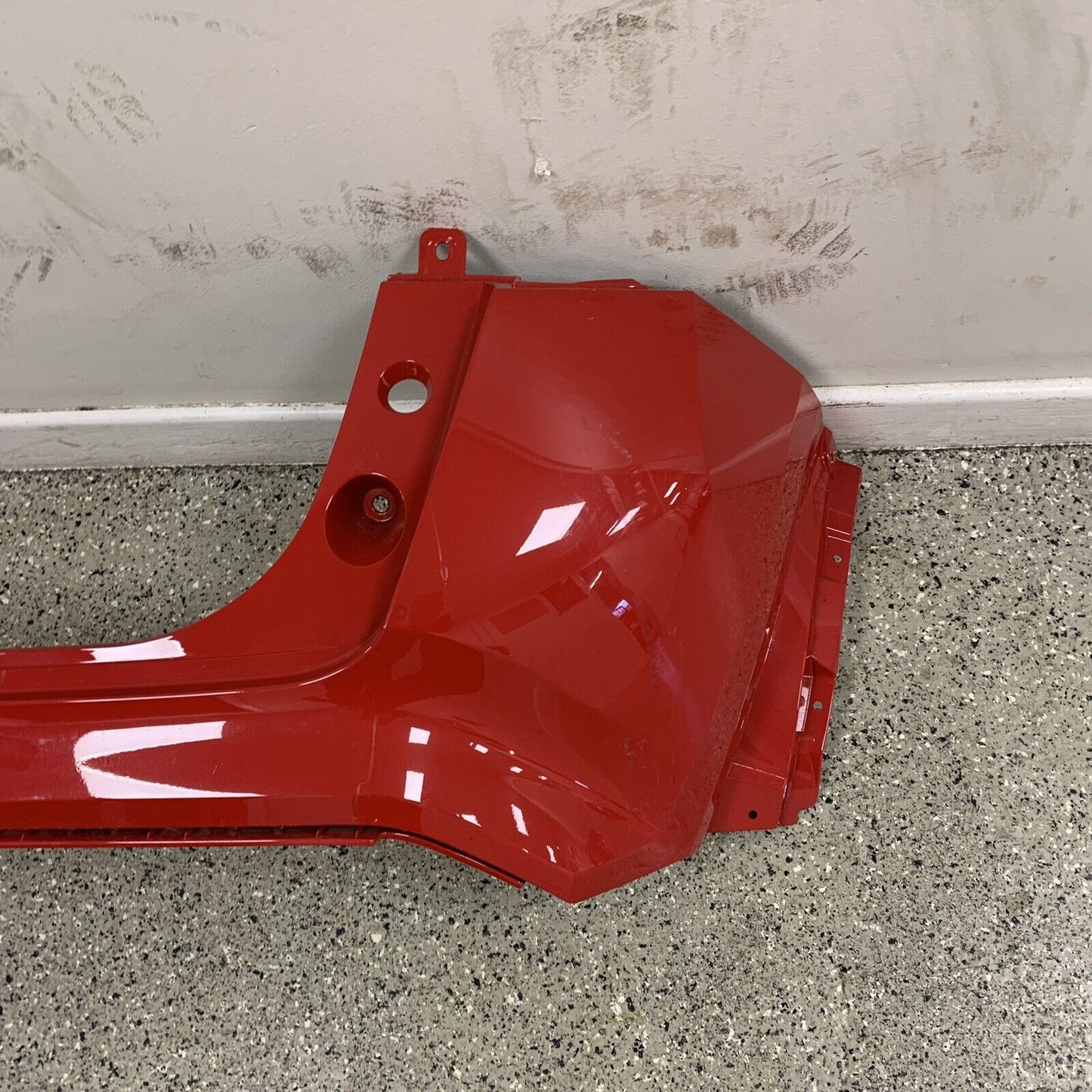 GENUINE RED NISSAN JUKE F16 SHAPE REAR BUMPER