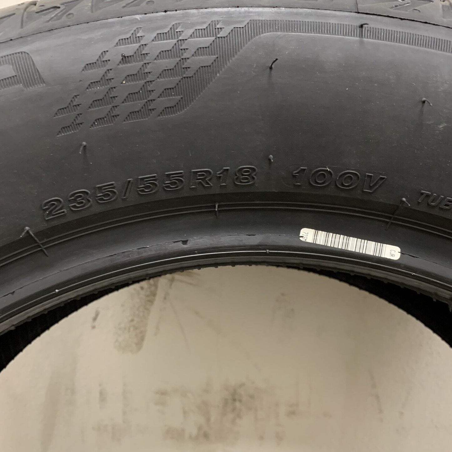 Pair Of Tyres 235/55 R18 100V Bridgestone Turanza T005 Full Tread