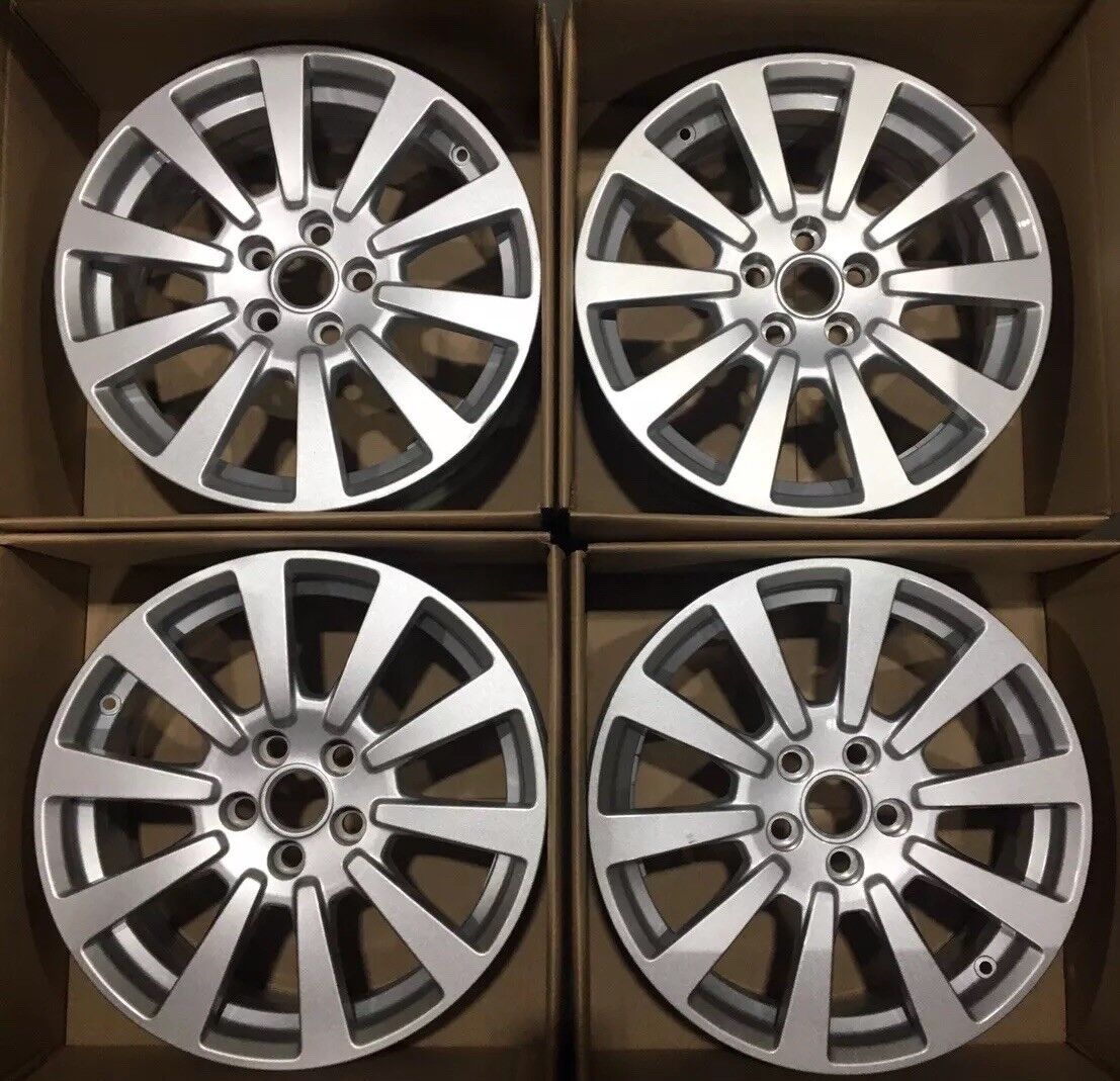 Set Of 4 Jaguar XE Turbine 17" Alloy Wheels 7jx17 Offset 48.5 Ideal 4 winter