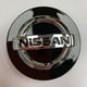 New Genuine Nissan Note Alloy Wheel 50mm Centre Cap Black Chrome 40342BR02A