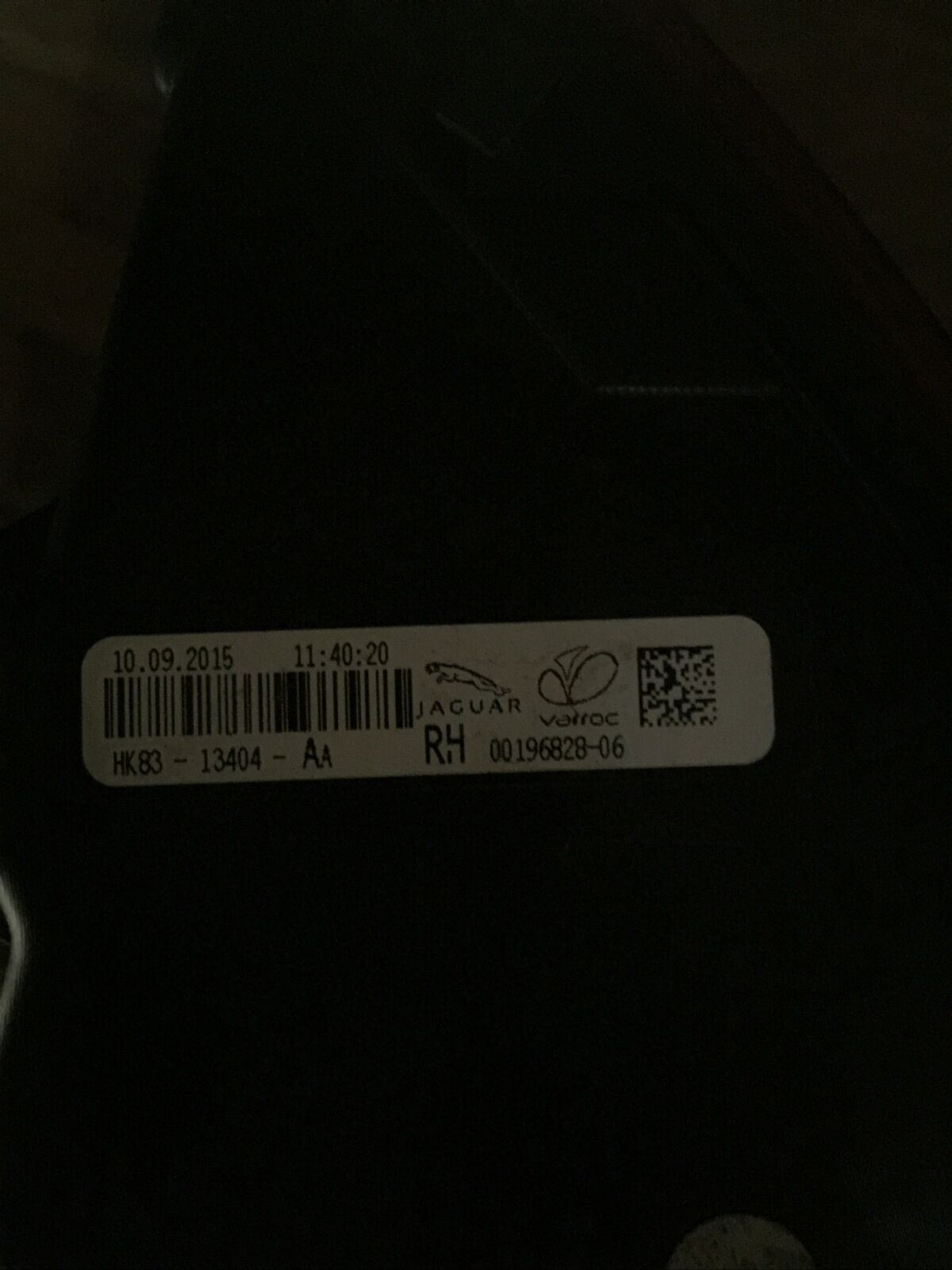 JAGUAR Fpace REAR Tailgate Light RH Off Side Rear  Light T4A1184