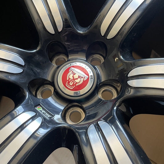 Jaguar XF RS Alloy Wheel 20" Varuna Black & Diamond Cut 10.5x20 Dx2m1007db