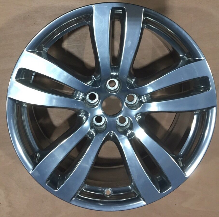 Genuine Jaguar XJ 19" Front Toba Polished Alloy 9Jx19CHx49MM C2d7281 C2d38658