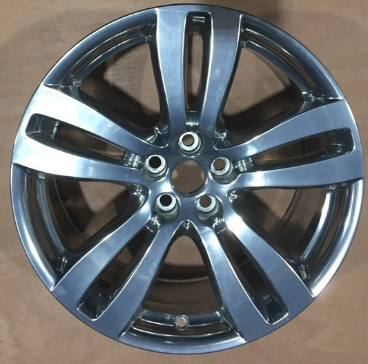 Genuine Jaguar XJ 19" Front Toba Polished Alloy 9Jx19CHx49MM C2d7281 C2d38658