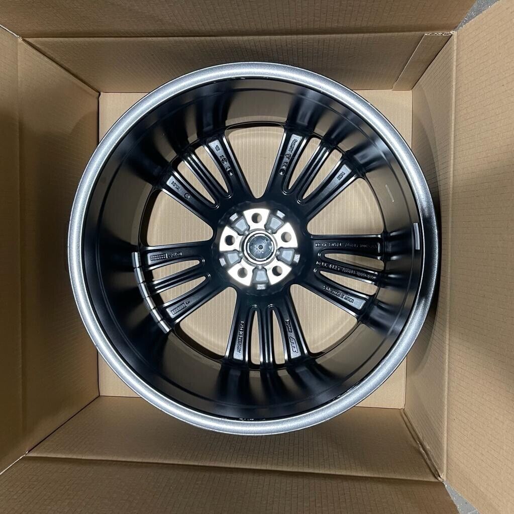 Single Jaguar XJ 19” Aleutian Front Alloy Wheel 9J Dark Grey C2D4499