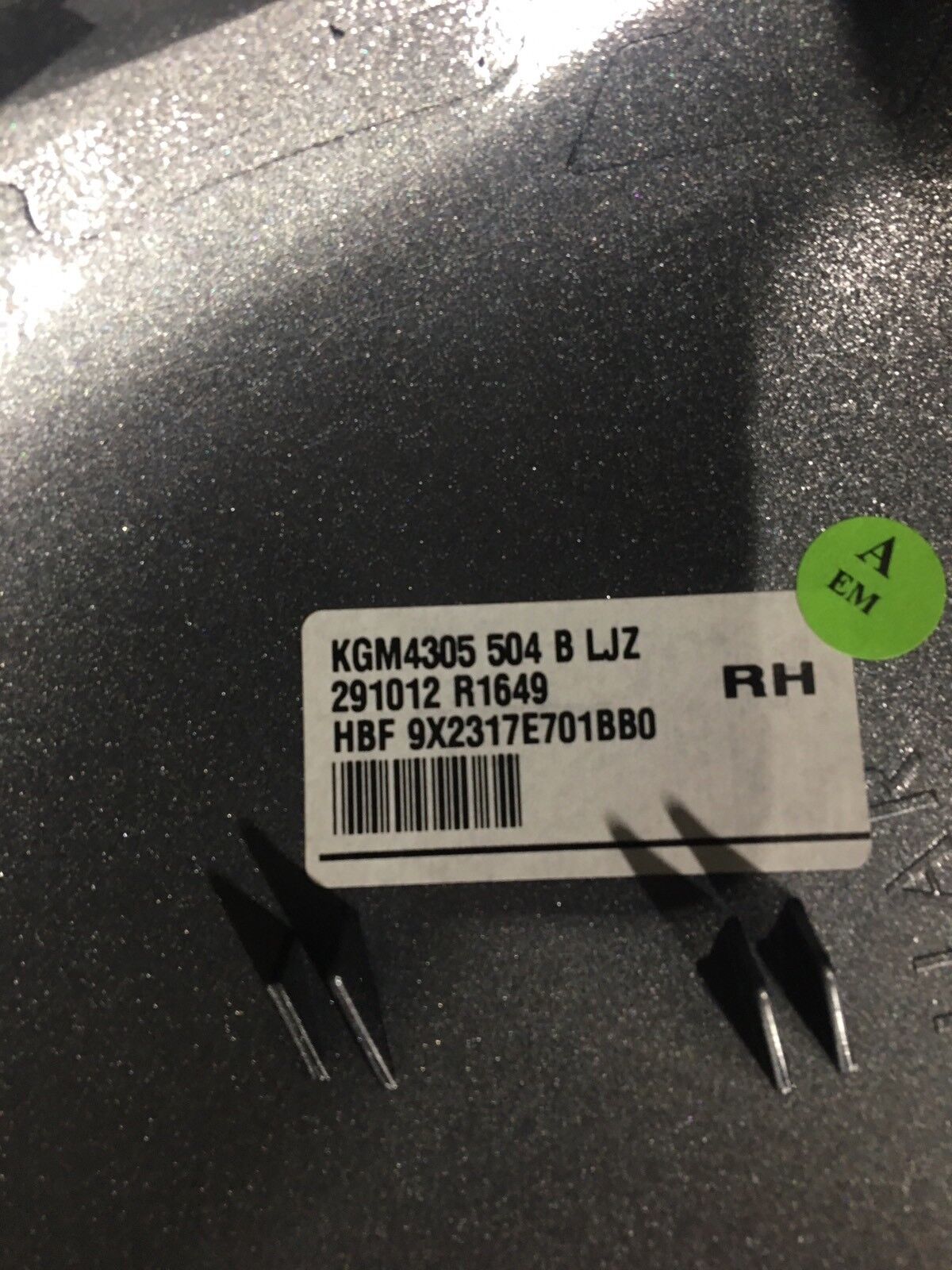 Jaguar XJ X351 Right Hand OS Door Mirror Lunar Grey LJZ Wing Mirror