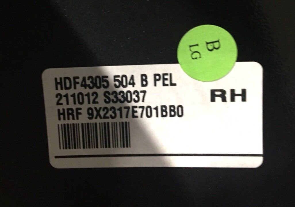 Jaguar XF Right  Hand OS Door Mirror Ultimate Black PEL 2008-2013 Wing Mirror