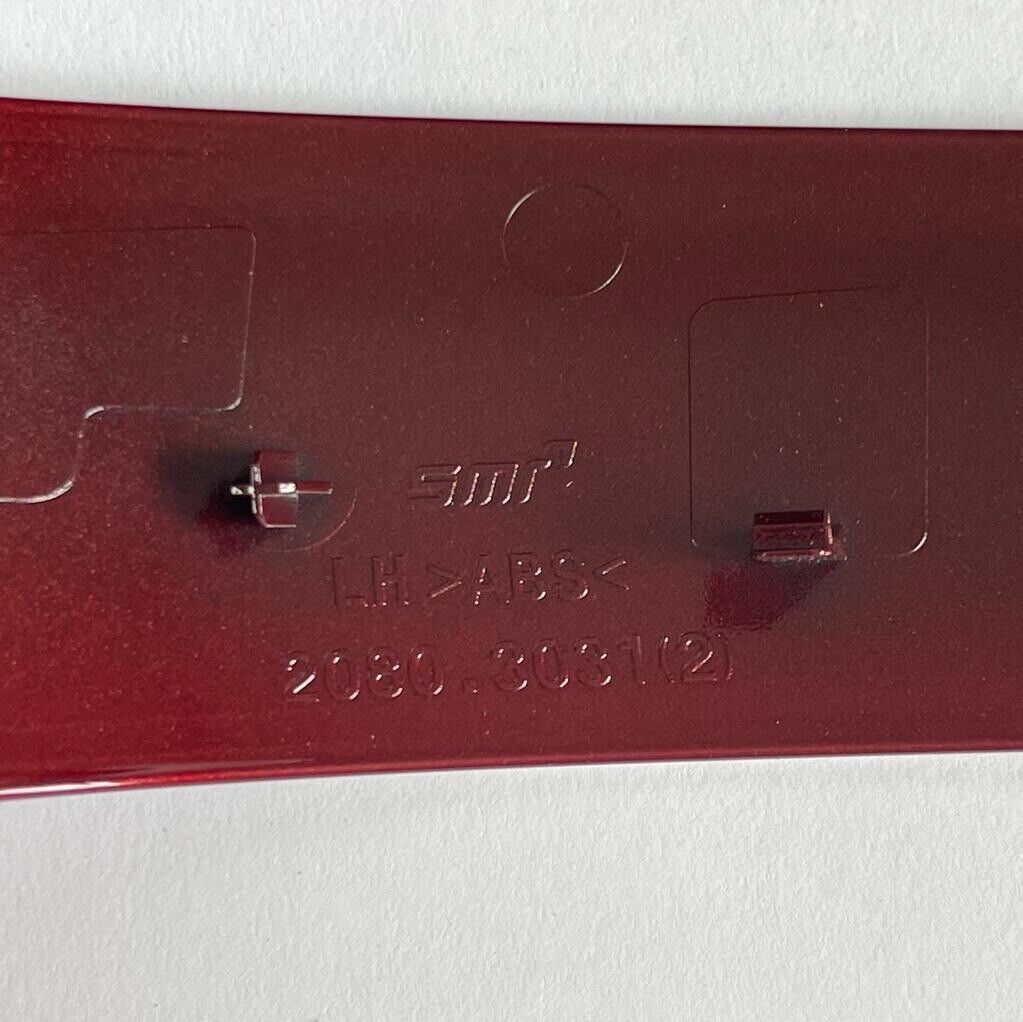 Genuine 2016 Nissan Qashqai Left Hand Near Side  Alizarin Red Door Mirror Cover