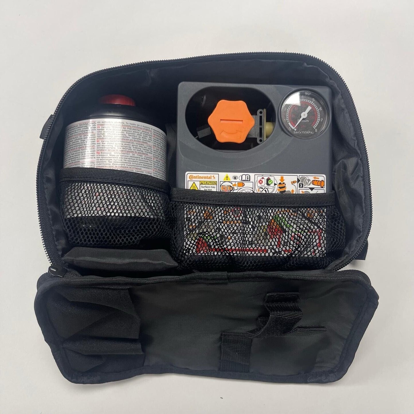 NEW AIR COMPRESSOR TYRE REPAIR SEALANT MOBILITY KIT PUMP