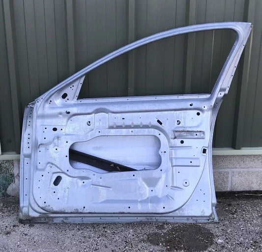 Genuine Jaguar XF Front Door Drivers Side, Right Hand, O/S Bare Metal Door