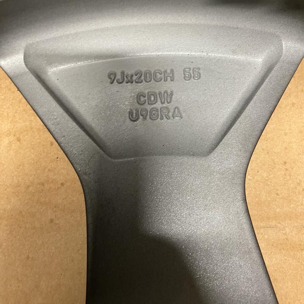 Genuine Jaguar F Type Satin Grey  Alloy Wheel 9Jx20ch 55 Mx531007aa