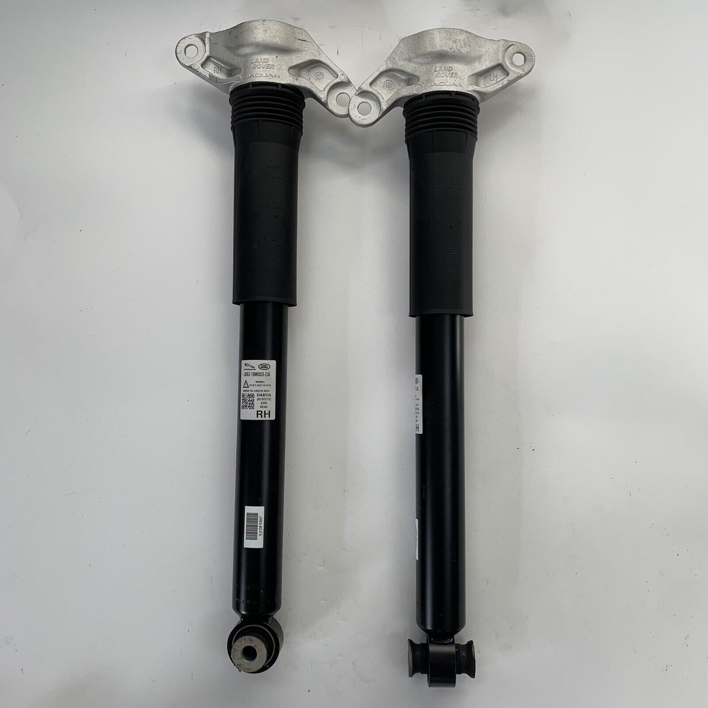 Genuine Pair Jaguar Xf X260 Left Right Hand Rear Shock Absorbers