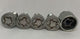 Genuine Set Of 4 Skoda Locking Wheel Nuts And Key 768 H