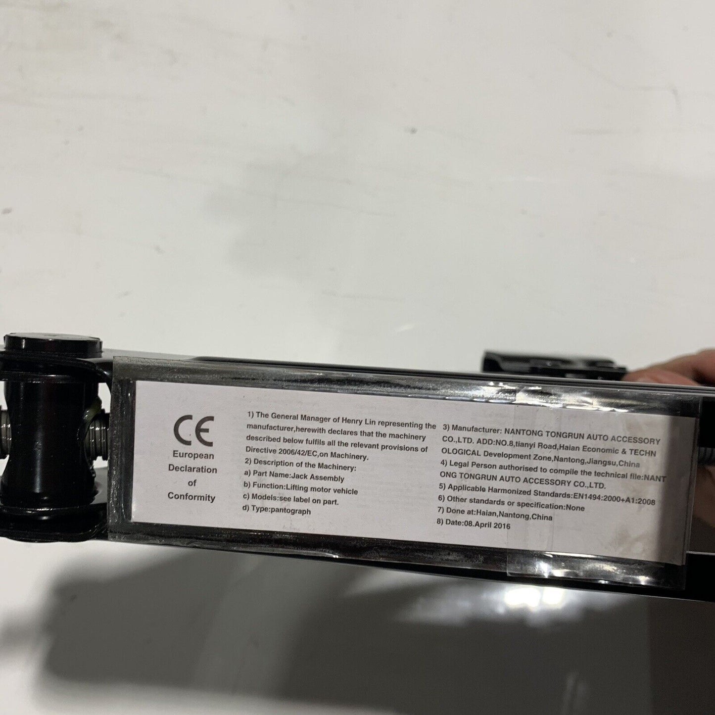 New Genuine Scissor Car Jack 995506FP0A