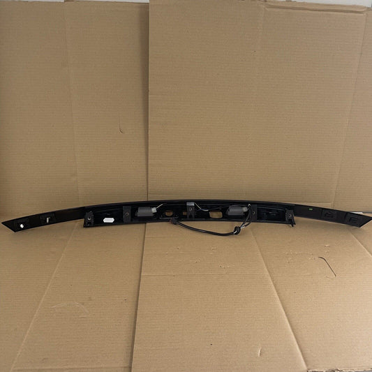 Genuine Jaguar  XF X250 Face Lift Black Boot Plinth With Lights  Button