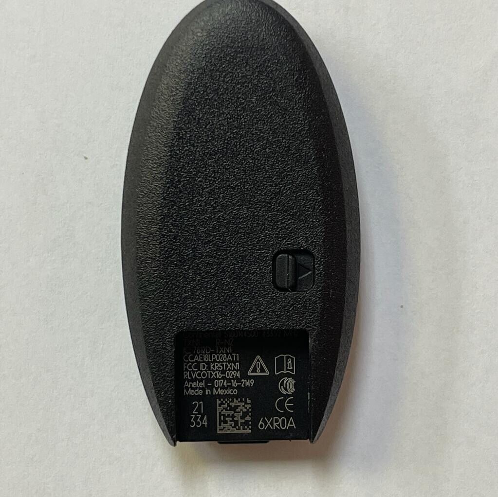 New Genuine Nissan Button Keyless Remote Key Fob 433Mhz