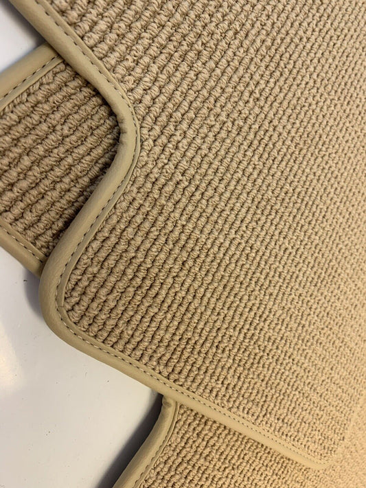 OE Freelander 2 Floor Contour Mat Set Alpaca Beige Carpet LHD LR002497