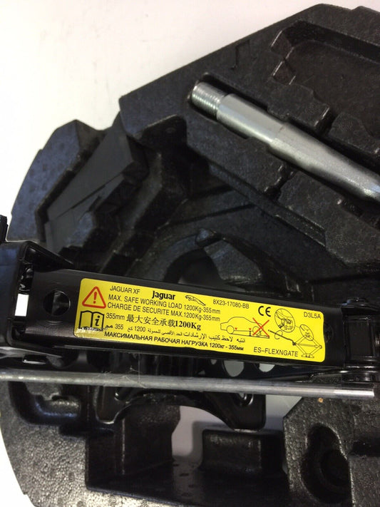 Genuine Jaguar xf x250 Jack Kit And Foam Surround | Jack & Wheel Brace Tow Eye