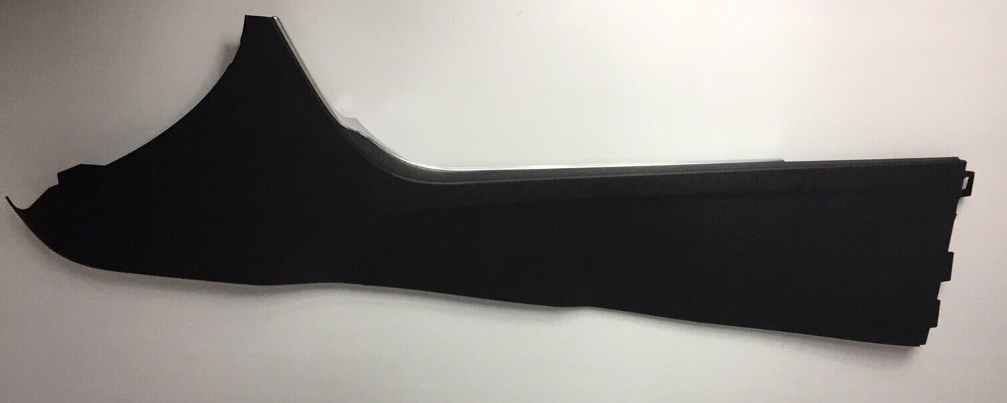 Jaguar XE, XF Centre Console Panel Jet I/P Insert Chrome, Ebony LH T2H23412PVJ