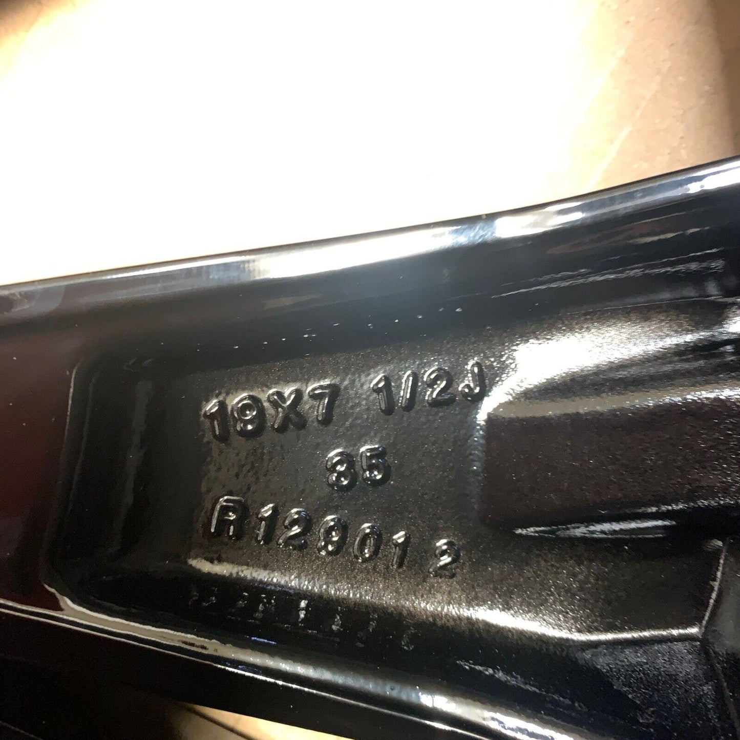 Genuine Nissan Juke 19" Alloy Wheel diamond Cut Gloss Black 7.5J 35 KE4096P400