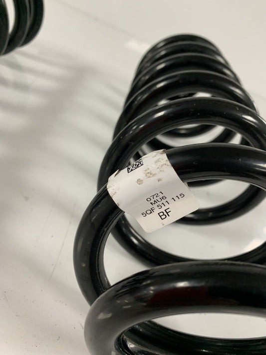 Genuine Audi Pair Rear Suspension Coil Springs 5qf511115bf