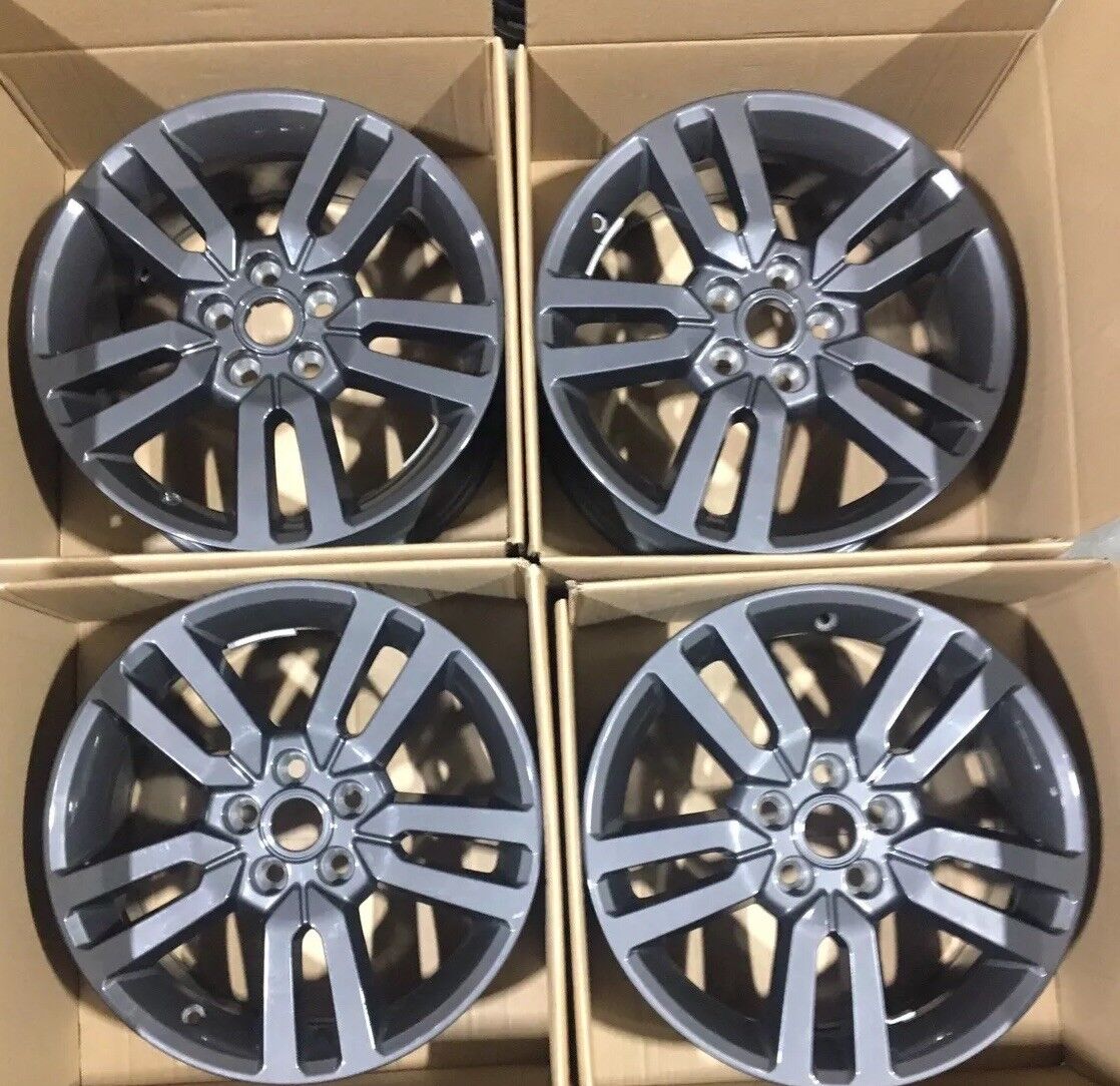 Set Of 4 Genuine Freelander 2 17” Alloy Wheels Technical Grey Anthracite