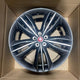 Single Jaguar XJ 19” Aleutian Front Alloy Wheel 9J Dark Grey C2D4499