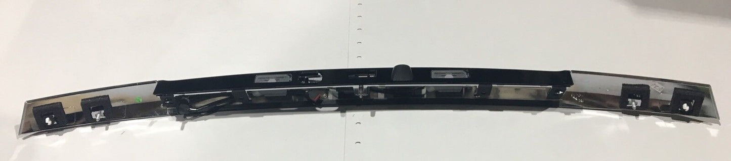 Genuine XF Chrome And Black Boot Plinth With Lights And Button