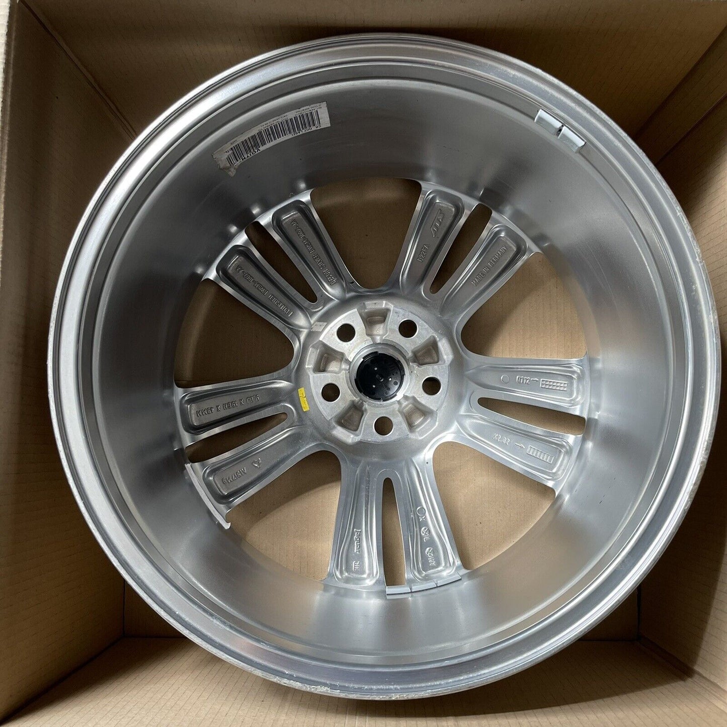 Genuine Jaguar XJ 19" Front Toba Polished Alloy 9Jx19CHx49 Bw9m-1007-aa C2d38658