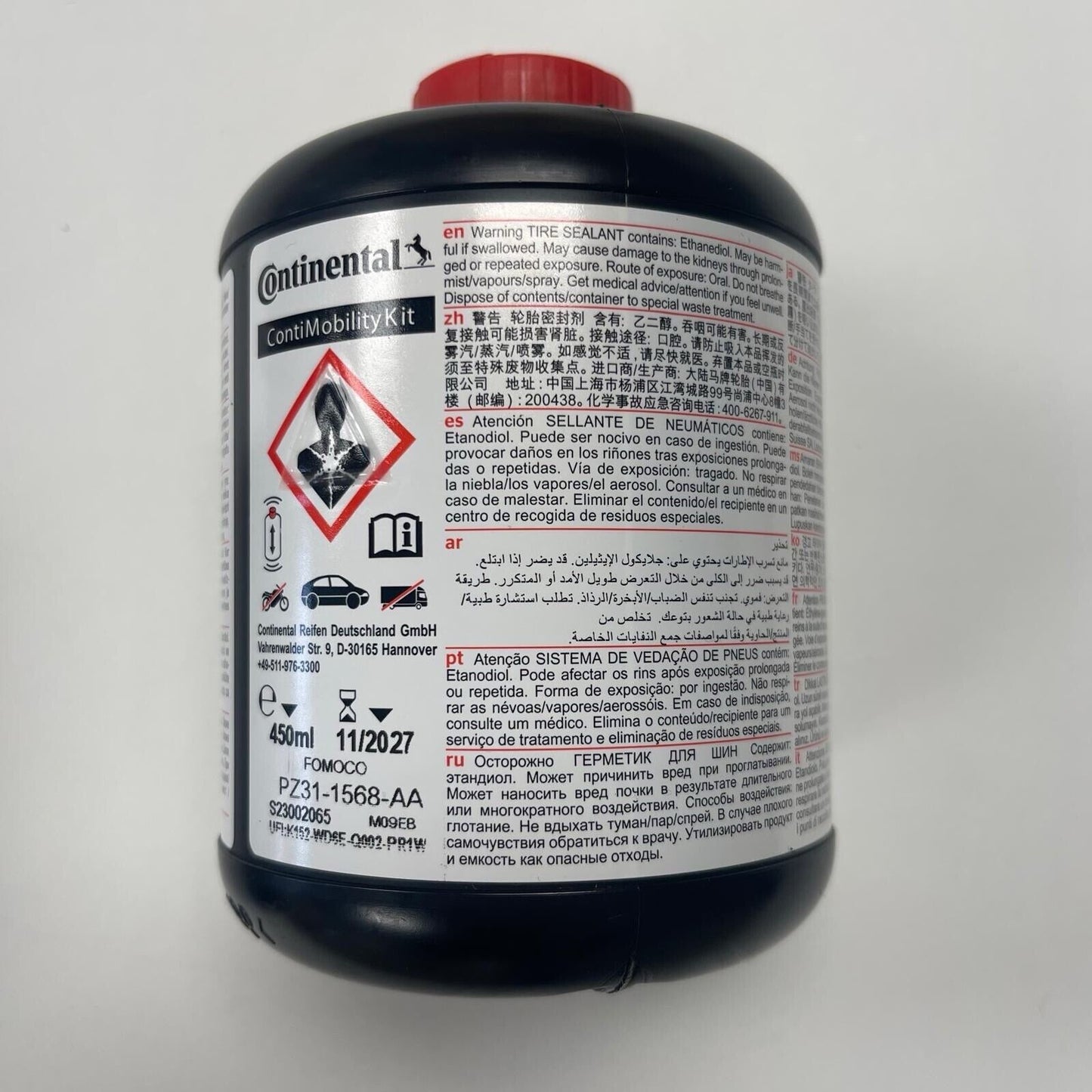 ContiMobilityKit Continental Tyre Sealant 450ml
