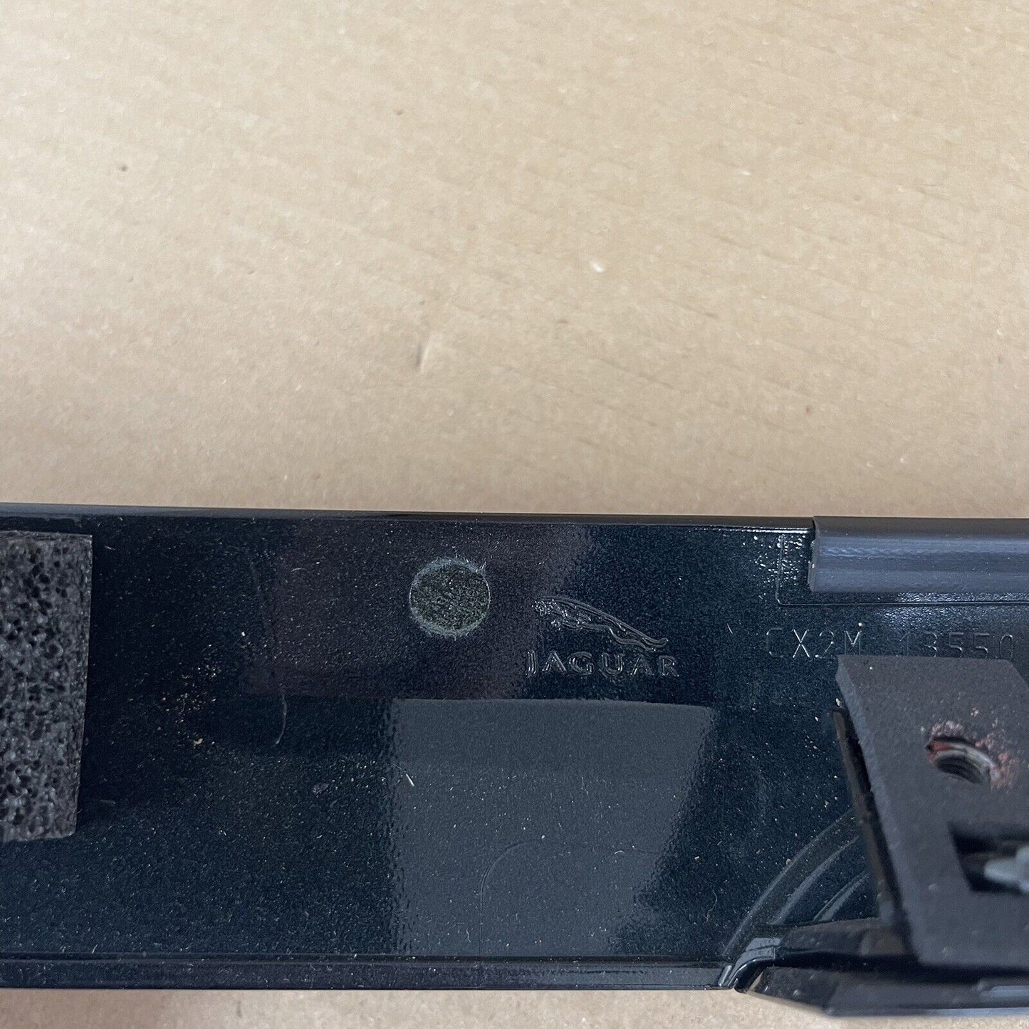 Genuine Jaguar  XF X250 Face Lift Black Boot Plinth With Lights  Button