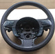 Genuine Jaguar XJ351 Brown Leather Steering Wheel, Voice Control, Paddle Shift