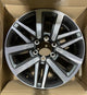Single Toyota Hilux 18” Alloy Wheel Black And Diamond Cut 426110kk60