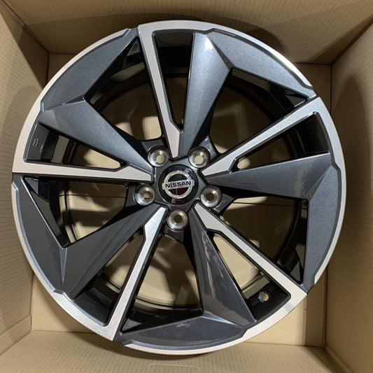 New Genuine Nissan Qashqai Juke 19" Alloy Wheels Diamond Cut  D03006UA4J