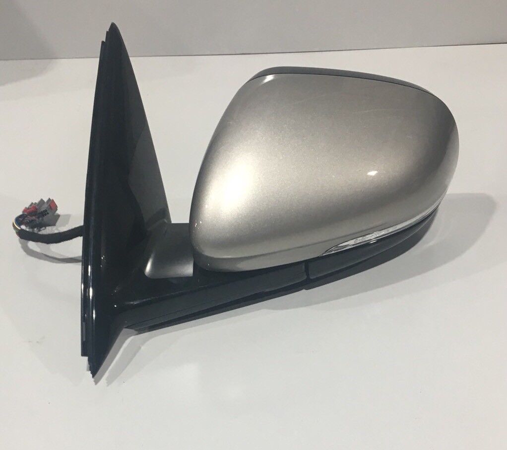 Jaguar XJ X351 Left Hand NS Door Mirror Ingot Silver GAT Wing Mirror