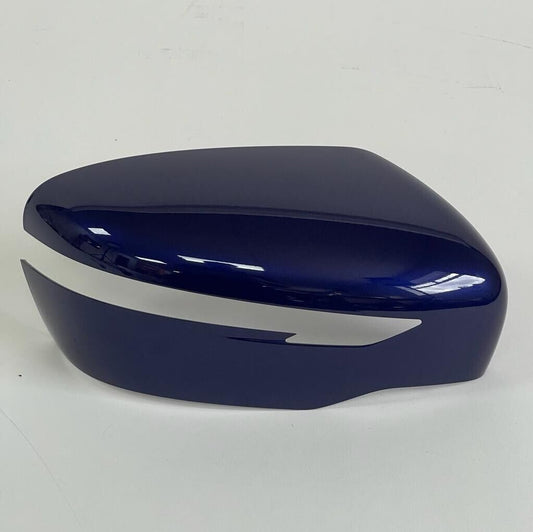 Genuine 2016 Nissan Qashqai Right Hand Off Side Ink Blue Door Mirror Cover Cap
