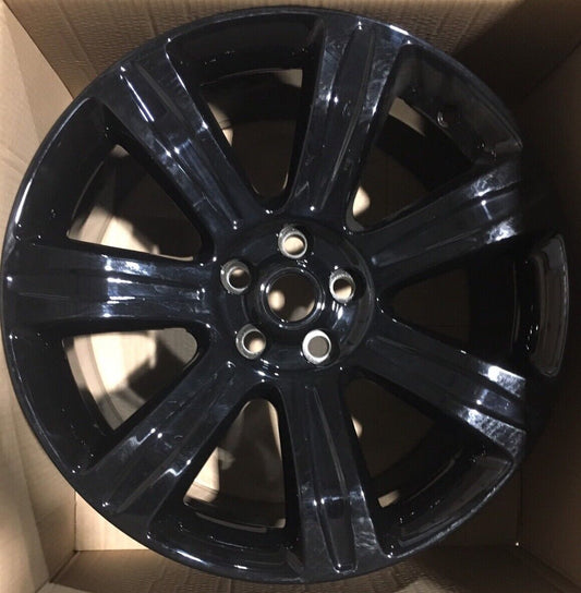 Set Of Range Rover L494 21" Silver Alloy Style 2 Gloss Black LR052489