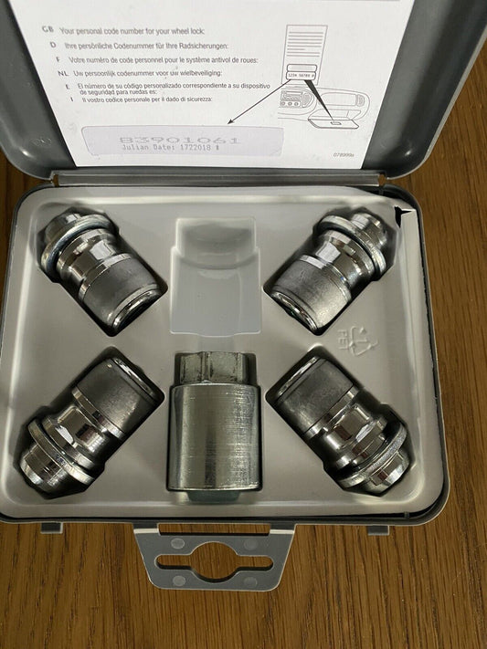 Genuine Toyota Hilux Locking Wheel Nut Set