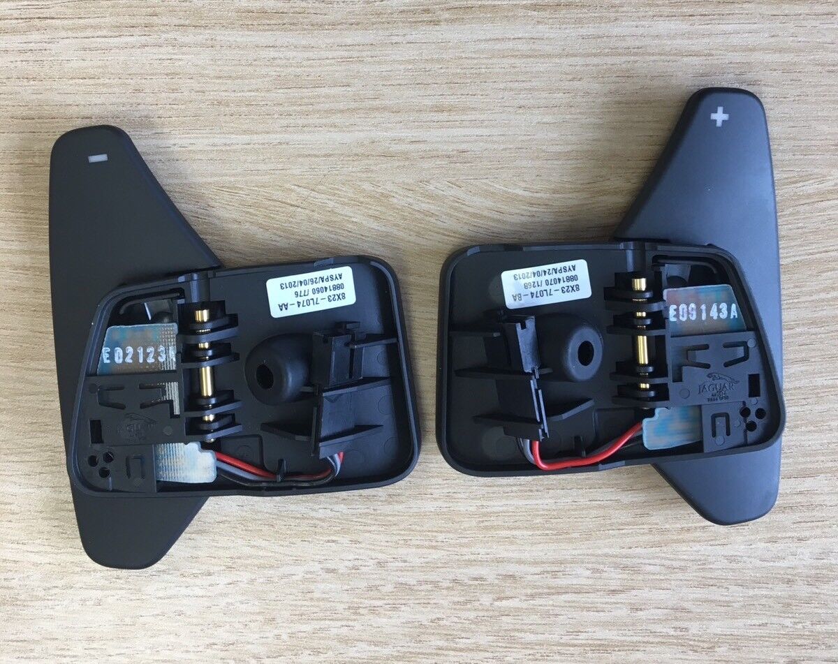 Genuine Jaguar Gear change Paddle Switch XE Black C2Z4185 C2Z4184