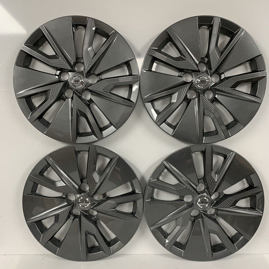 Set Of 4 Nissan Qashqai Wheel Cover Hub Cap 17" Single J12 2021 on 403156UA0