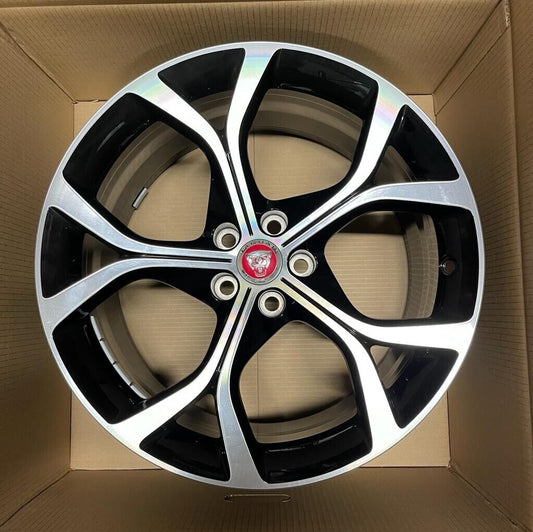Genuine Jaguar F Type Alloy Wheel 5 Spoke Volution 9.5Jx19ch 27 Rear Mx5m-1007da