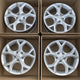 New Genuine Set Of 4 Nissan Juke 17" Silver Alloy Wheels 7J 35 off 403006PA1A