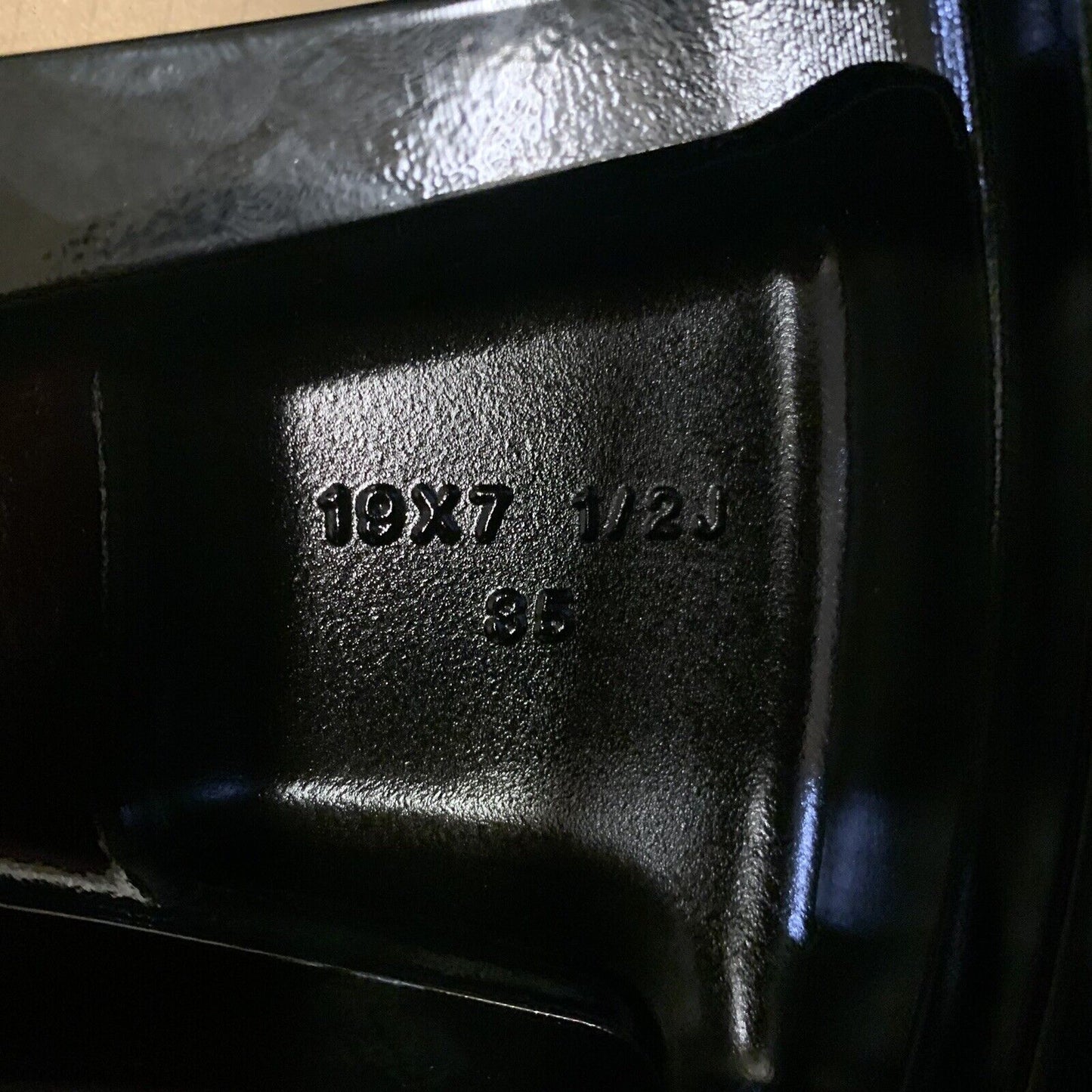 Genuine Set Of 4 Nissan Juke 19" Alloy Wheels Diamond Cut and Gloss Black 6PA3B